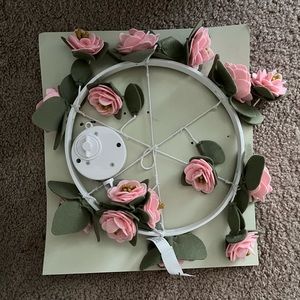 Baby girl rose mobile from Etsy